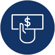 Hand Borrowing Money