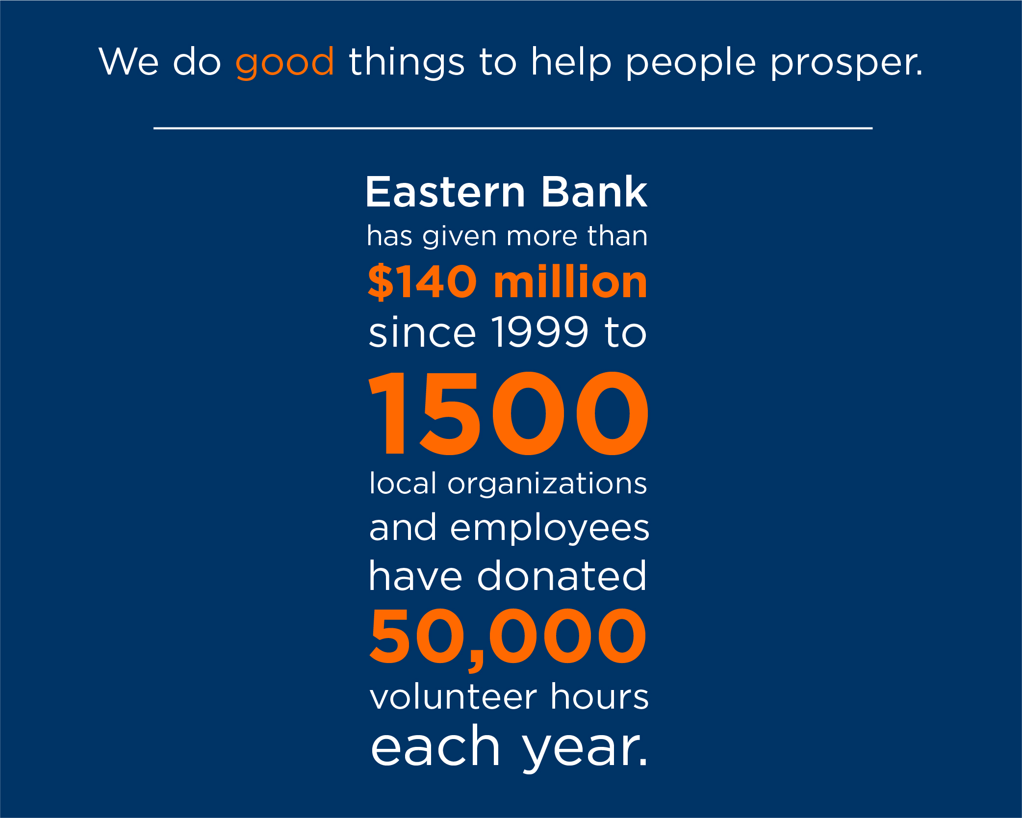 Join Us For Good Infographic