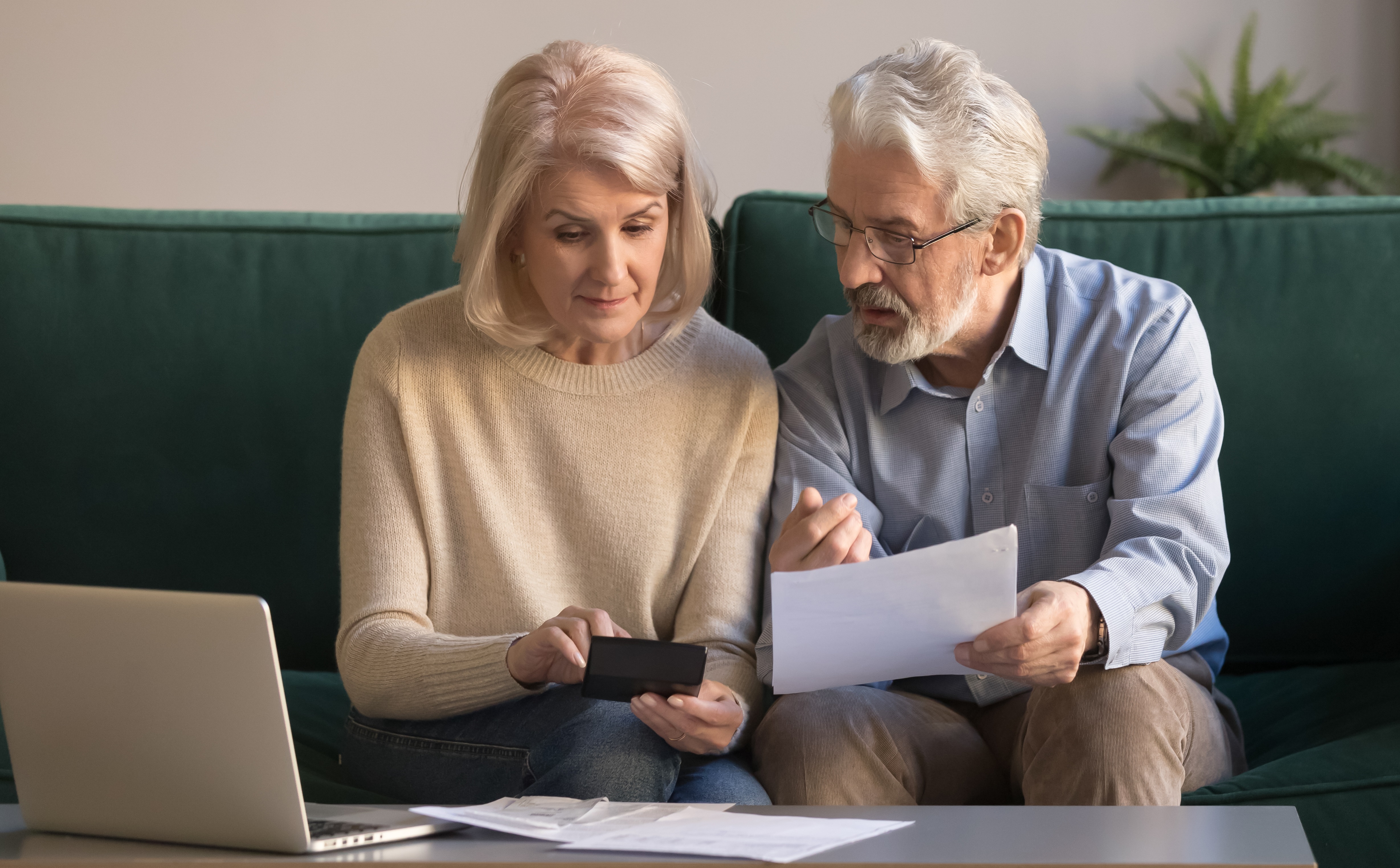 A couple calculates the maximum amount they can borrow