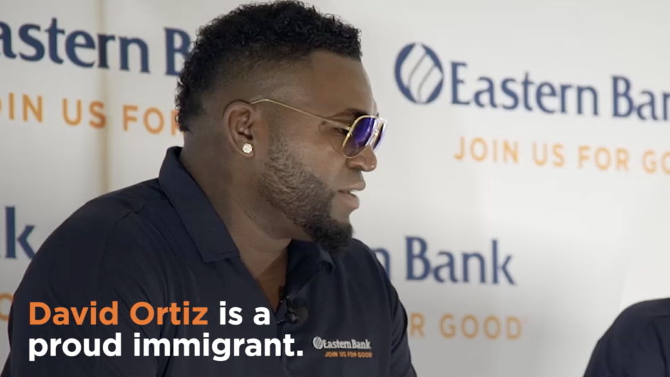 David Ortiz is a proud immigrant