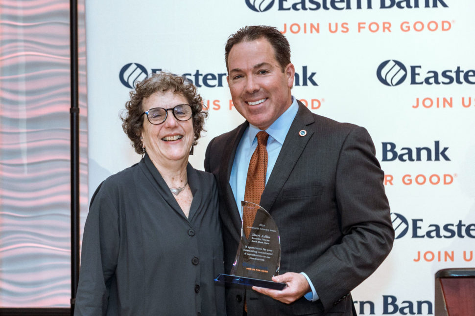 Eastern Bank Community Advocacy Award Celebrating Sheri Adlin at Lombardo’s