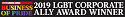 LGBT Corporate Ally Award logo