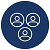 Icon of three team members