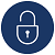Icon of a lock