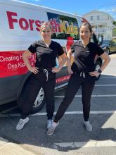 Forsyth staff and van 