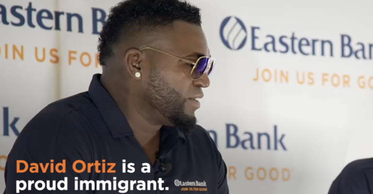 David Ortiz is a proud immigrant